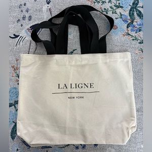 La Ligne Canvas Tote Bag New